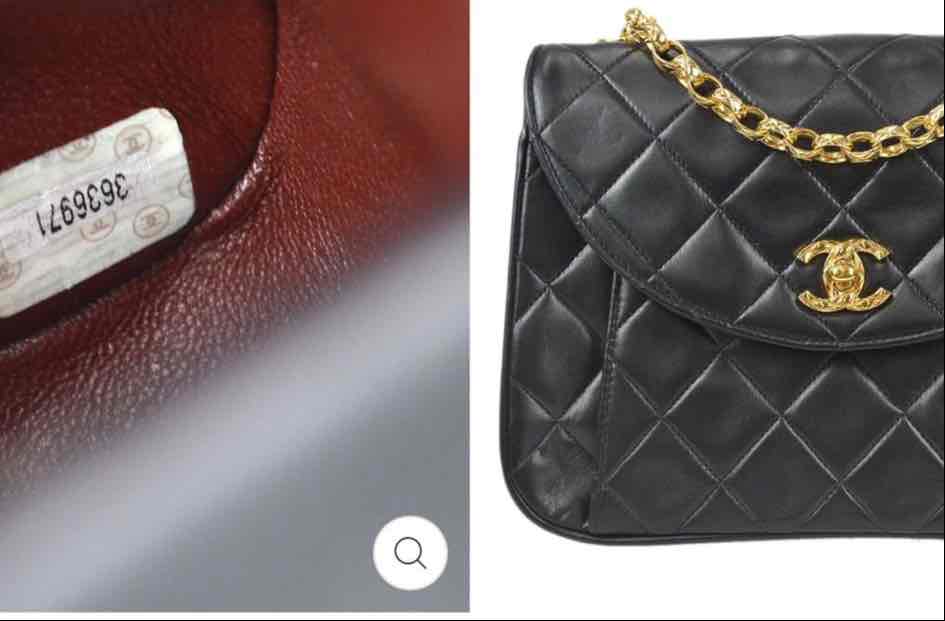 Do vintage chanel discount bags have serial numbers